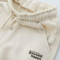 MACYS ECRU BEYOND HAPPY TROUSER