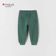 MACYS GREEN JOGGER TROUSER