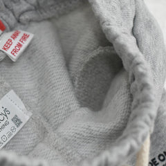 MACYS GREY BOLD MODE SLOGAN TROUSER