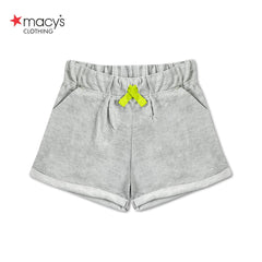 MACYS GREY EVERYTHING GIRLS SHORTS