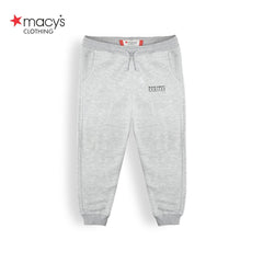 MACYS GREY GREAT CHOICES PRINTED TROUSER