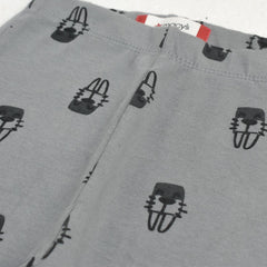 MACYS GREY OVERALL PRINTED TROUSER -MYS23