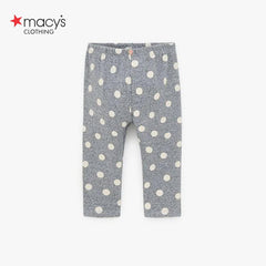 MACYS GREY POLKA DOT LEGGING -MYS24