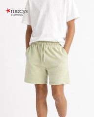 MACYS KHAKI COMFORT BERMUDA SHORTS