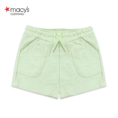 MACYS LIGHT GREEN PLAIN SHORT