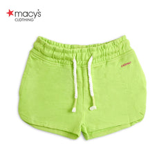 MACYS LIGHT GREEN EVERYDAY GIRLS SHORTS
