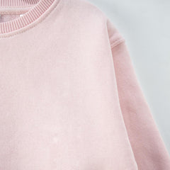 MACYS LIGHT PINK PLAIN SWEATSHIRT