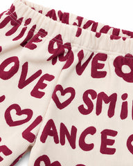 MACYS LOVE & PLAY SWEATSHIRT WITH RIBBED TROUSER SET