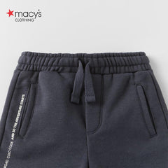 MACYS NAVY BLUE COAST ROAD PLUSH TROUSER