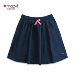 MACYS NAVY BLUE EVERYDAY GIRLS SKIRT