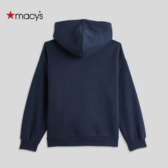 MACYS NAVY BLUE HOODIE