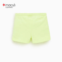 MACYS NEON GREEN DINO TEXTURED SHORTS