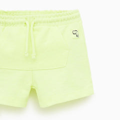 MACYS NEON GREEN DINO TEXTURED SHORTS