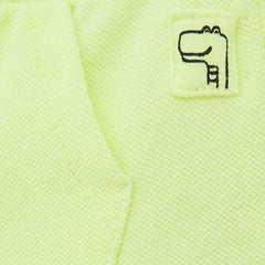 MACYS NEON GREEN DINO TEXTURED SHORTS