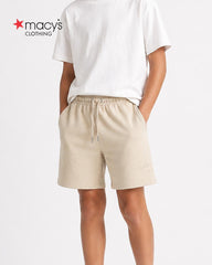 MACYS OFF WHITE COMFORT BERMUDA SHORTS