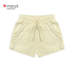 MACYS OFF WHITE GOOD TIMES PRINTED SHORT