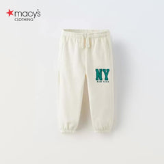 MACYS OFF WHITE NY JOGGER TROUSER