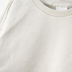 MACYS OFF WHITE POSITIVE & HAPPY SWEATSHIRT