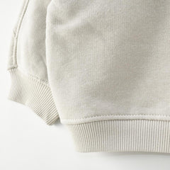 MACYS OFF WHITE POSITIVE & HAPPY SWEATSHIRT