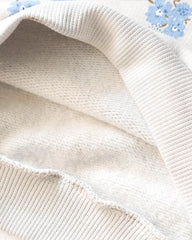 MACYS OVERALL FLORAL PLUSH SWEATSHIRT WITH TROUSER SET