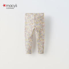 MACYS OVERALL FLORAL PRINTED LEGGING