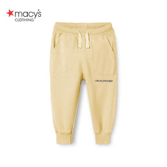 MACYS PASTEL YELLOW CIAO JOGGER TROUSER