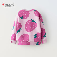 MACYS PINK RASPBERRY SWEATSHIRT 2 PCS SET