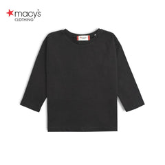 MACYS PLAIN BLACK T-SHIRT