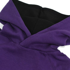 MACYS PURPLE BLACK SPORTS HOODIE