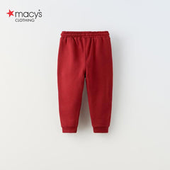MACYS RED BEYOND HAPPY TROUSER