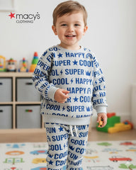 MACYS SUPER COOL FUN SWEATSHIRT WITH JOGGER SET