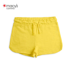 MACYS YELLOW PLAIN KIDS SHORTS