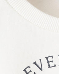 MANGO OFF WHITE VIBE ORINTED SWEATSHIRT 17036343