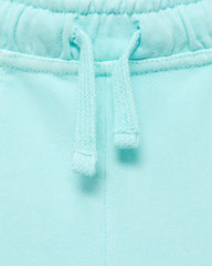 MANGO AQUA GREEN COTTON BERMUDA SHORTS