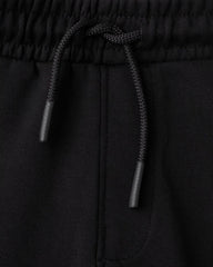MANGO BLACK BASIC COTTON BERMUDA SHORTS