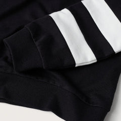 MANGO BLACK CONTRAST SLEEVE SWEATSHIRT 10776