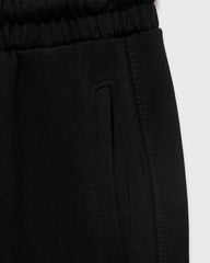 MANGO BLACK DRAWSTRING JOGGER TROUSERS 17033290