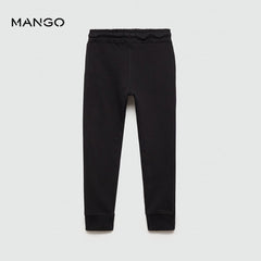 MANGO BLACK FRANCIA JOGGER STYLE TROUSER 77083271
