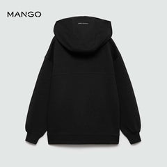MANGO BLACK FRESH THOUGHT HOODIE