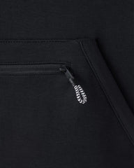 MANGO BLACK HOODIE COTTON SWEATSHIRT