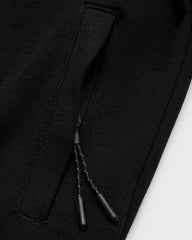 MANGO BLACK INTERLOCKING HOODIE 17024421