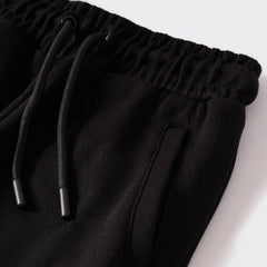 MANGO BLACK JOGGER TROUSER WITH SEAMS 83253