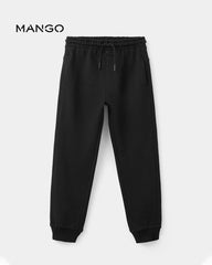 MANGO BLACK LOOSE FIT JOGGER TROUSER 37083274