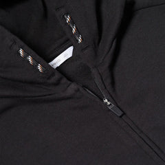 MANGO BLACK ZIPPED HOODIE 57001042