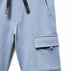 MANGO BLUE BOYS CARGO STYLE SHORTS 67085993