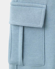 MANGO BLUE COTTON JOGGER CARGO TROUSER 37033308