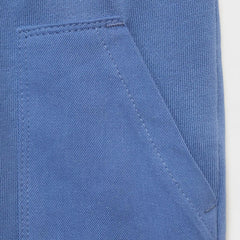 MANGO BLUE COTTON JOGGER TROUSER 87063635