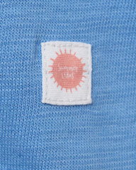 MANGO BLUE COTTON PLAIN T-SHIRT 87025977