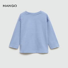 MANGO BLUE FISHING T-SHIRT 77005989