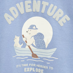 MANGO BLUE FISHING T-SHIRT 77005989